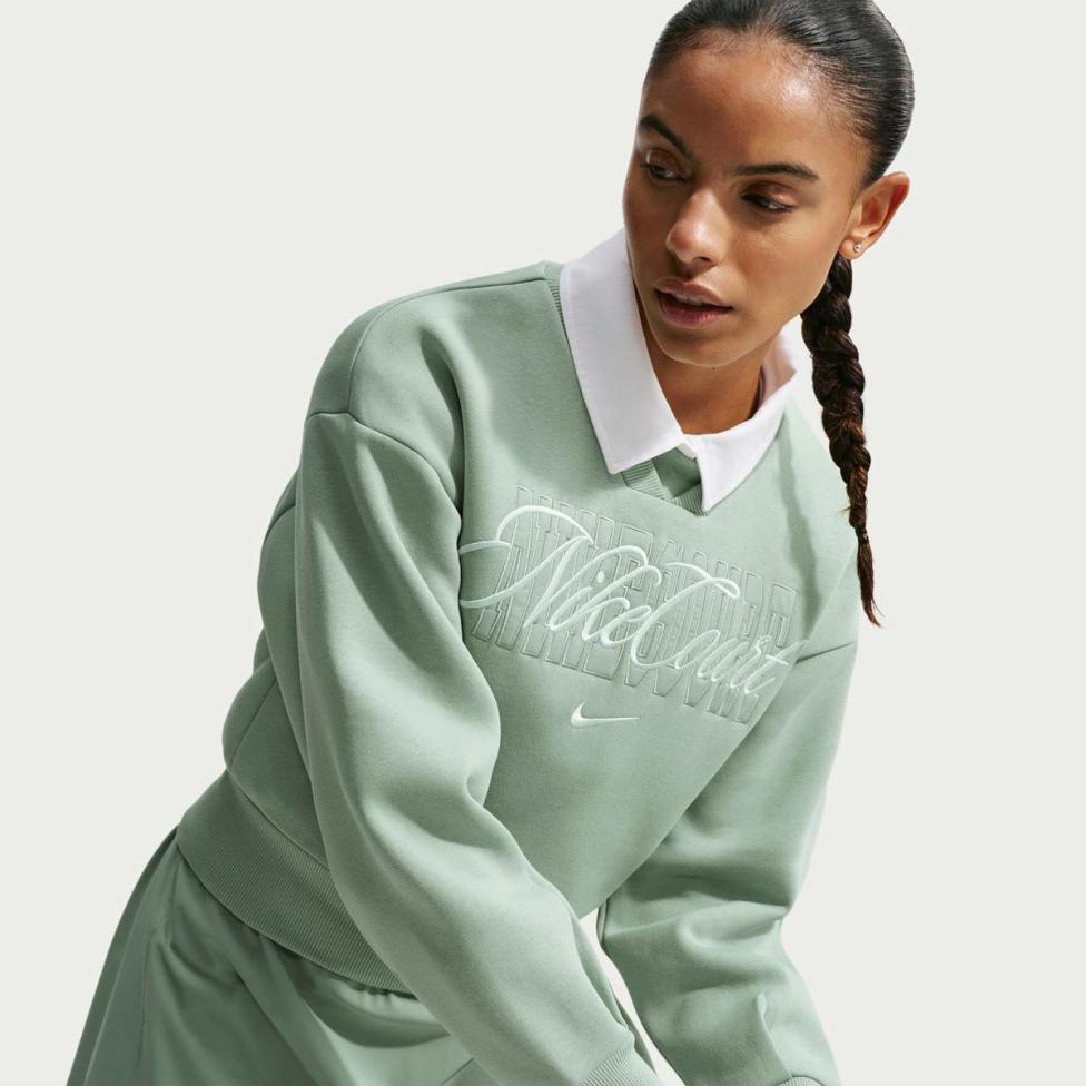 Жіночий світшот NIKE W NKCT CRT CLTN FLC CREW IB0757-006_image_3