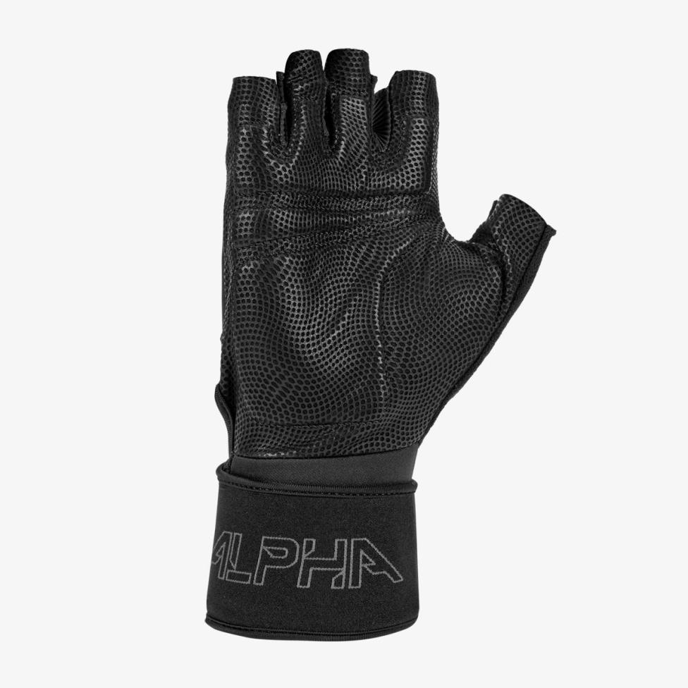 Перчатки для тренинга NIKE U ALPHA ELITE TG BLACK/BLACK/WHITE XL N.101.0672.091.XL