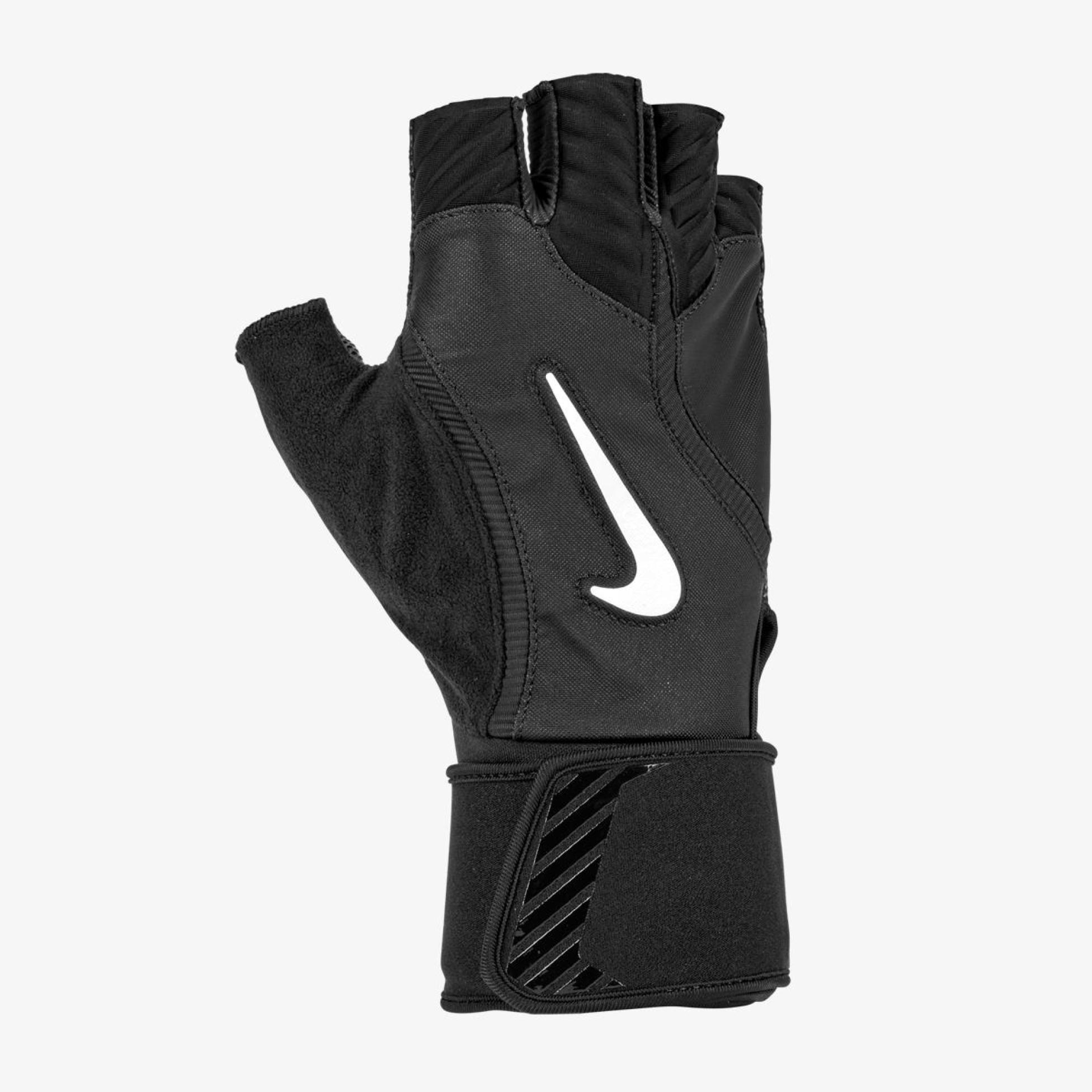 Перчатки для тренинга NIKE U ALPHA ELITE TG BLACK/BLACK/WHITE L N.101.0672.091.LG