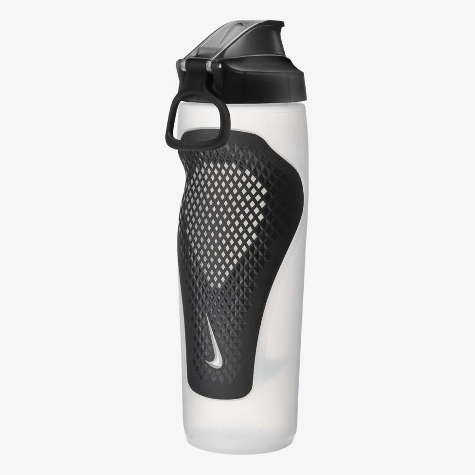 Бутылка NIKE REFUEL BOTTLE LOCKING LID 24 OZ NATURAL/BLACK/BLACK IRIDESCENT 24OZ N.100.7668.125.24
