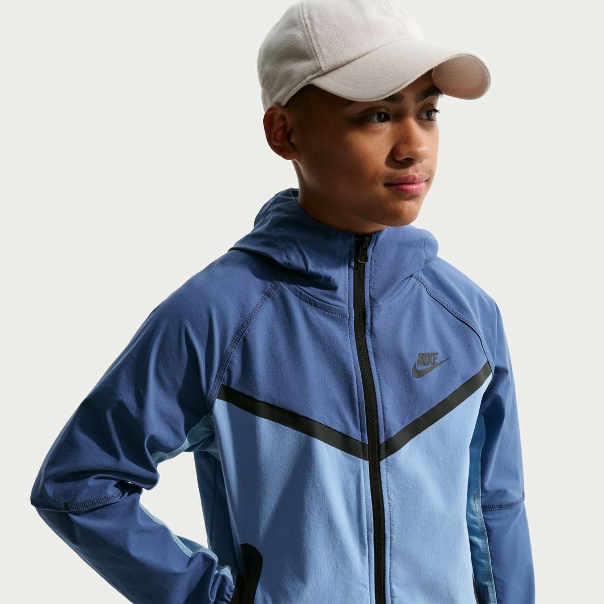 Дитяча спортивна кофта NIKE B NSW TCH WVN FZ JKT - PD HQ8911-486