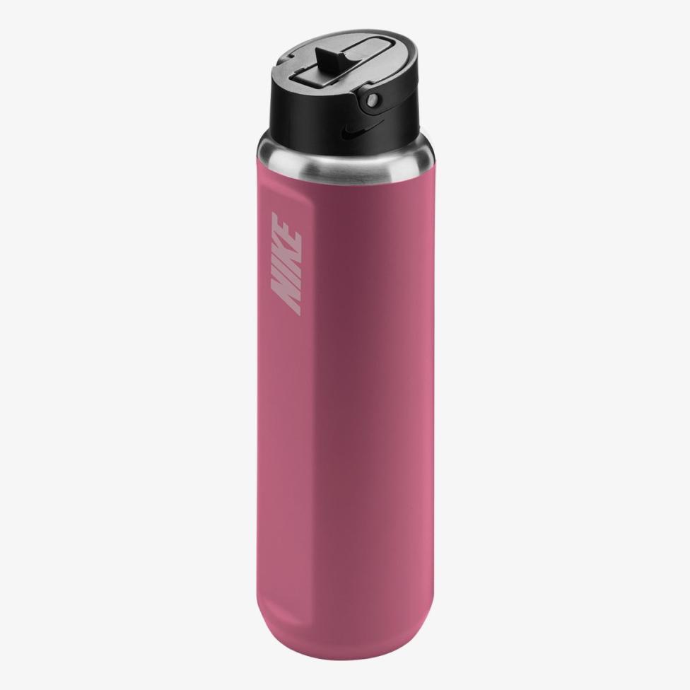 Бутылка NIKE SS RECHARGE STRAW BOTTLE 24 OZ RFSH PEONY/BLACK/PINK FOAM 24OZ N.101.3795.645.24