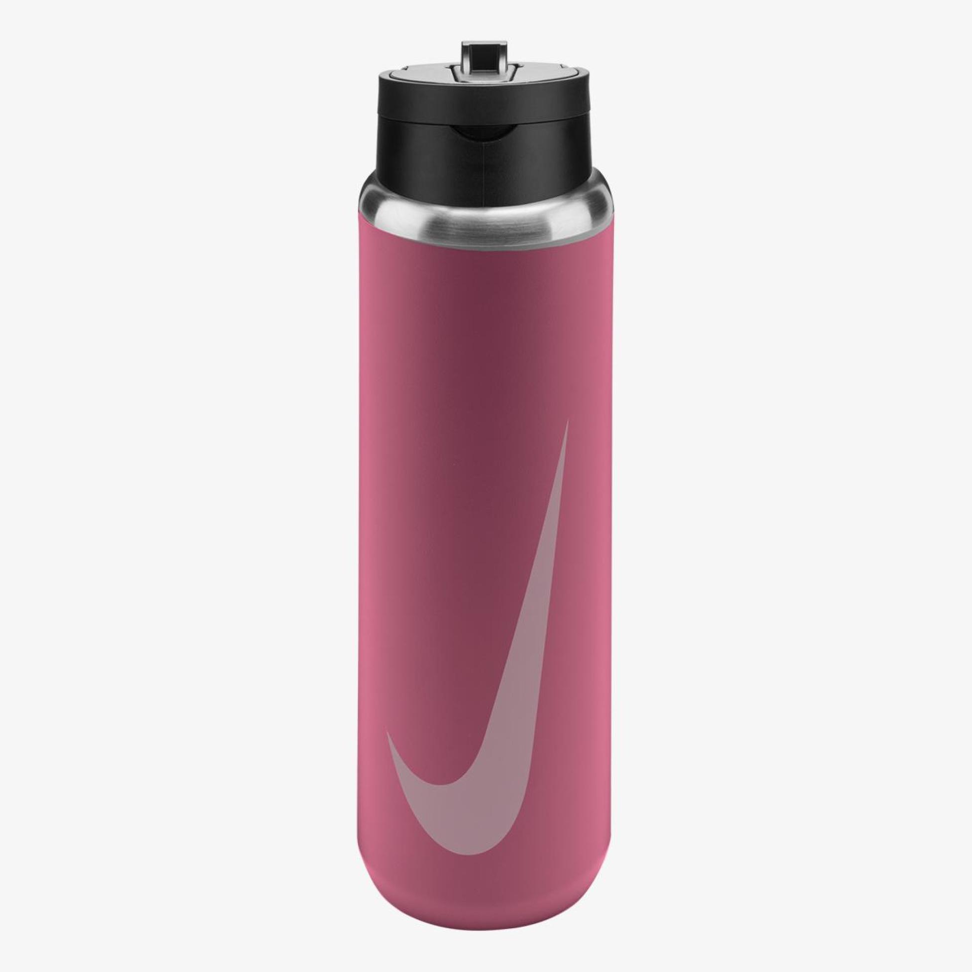 Бутылка NIKE SS RECHARGE STRAW BOTTLE 24 OZ RFSH PEONY/BLACK/PINK FOAM 24OZ N.101.3795.645.24