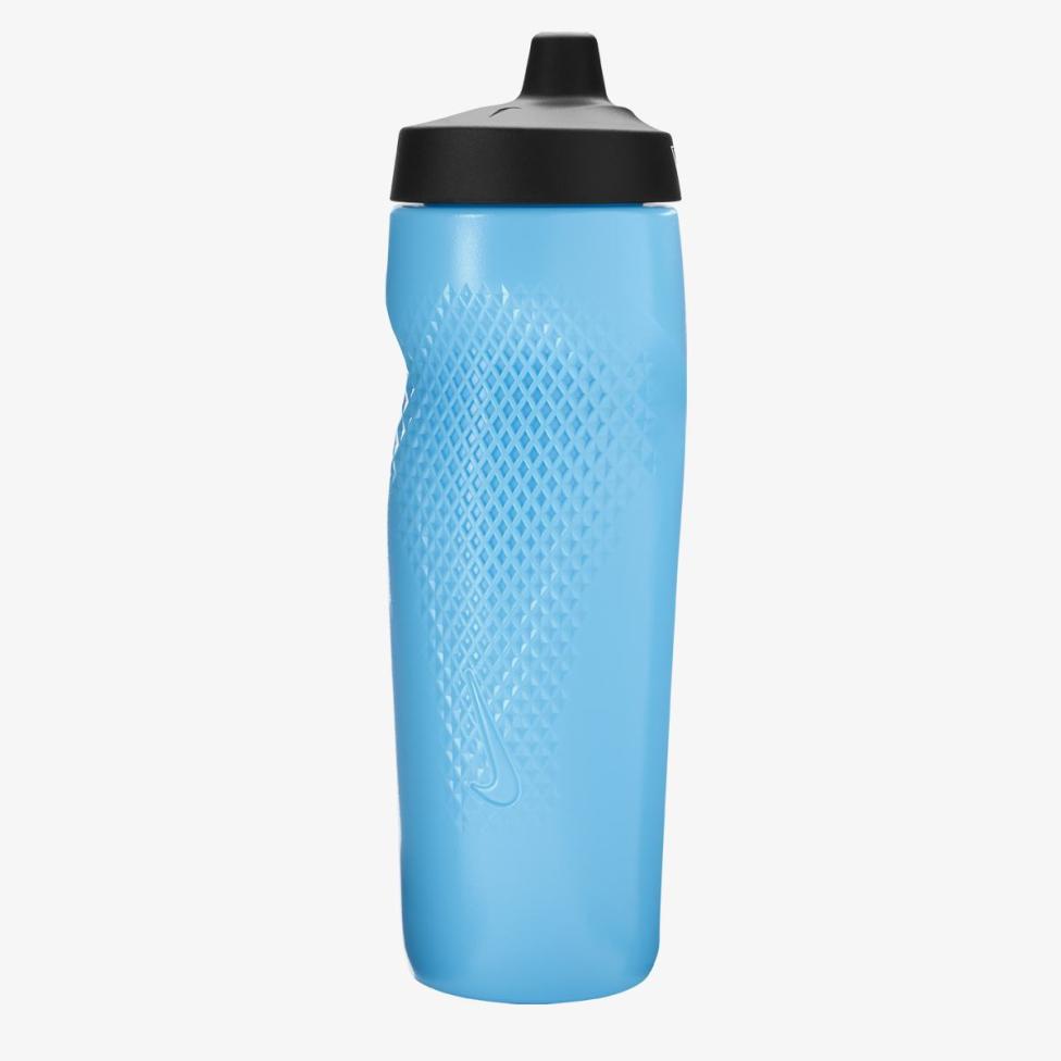 Бутылка NIKE REFUEL BOTTLE 24 OZ BALTIC BLUE/BLACK/WHITE 24OZ N.100.7666.422.24