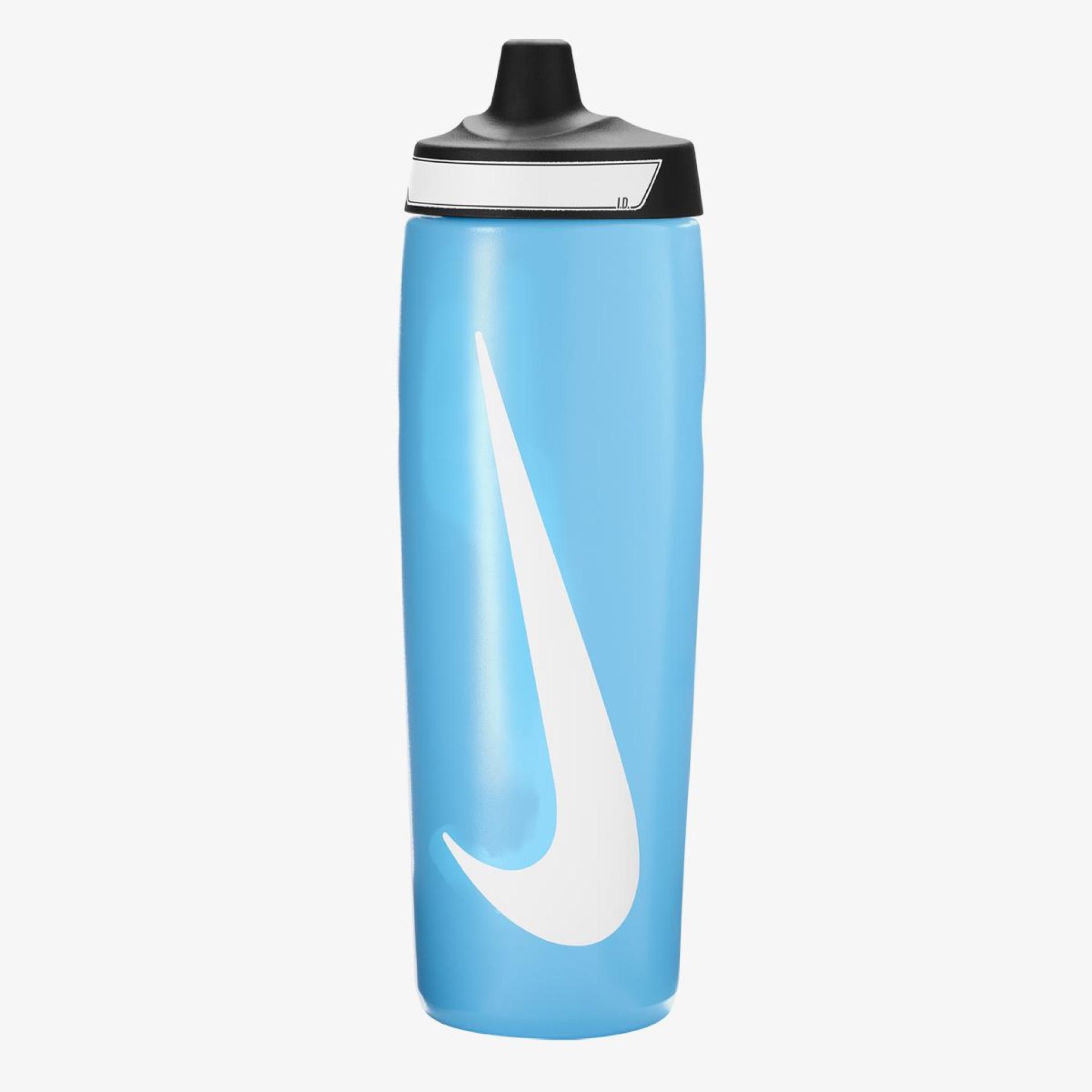 Бутылка NIKE REFUEL BOTTLE 24 OZ BALTIC BLUE/BLACK/WHITE 24OZ N.100.7666.422.24