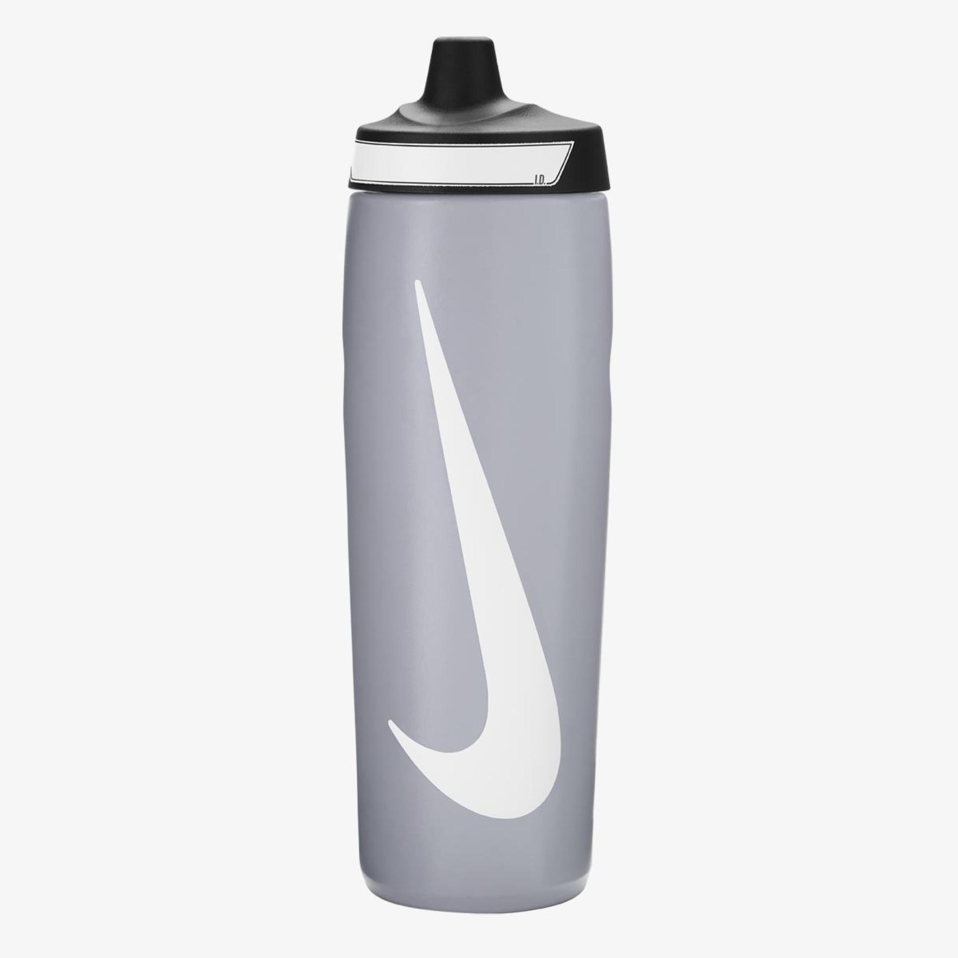 Бутылка NIKE REFUEL BOTTLE 24 OZ WOLF GREY/BLACK/WHITE 24OZ N.100.7666.086.24