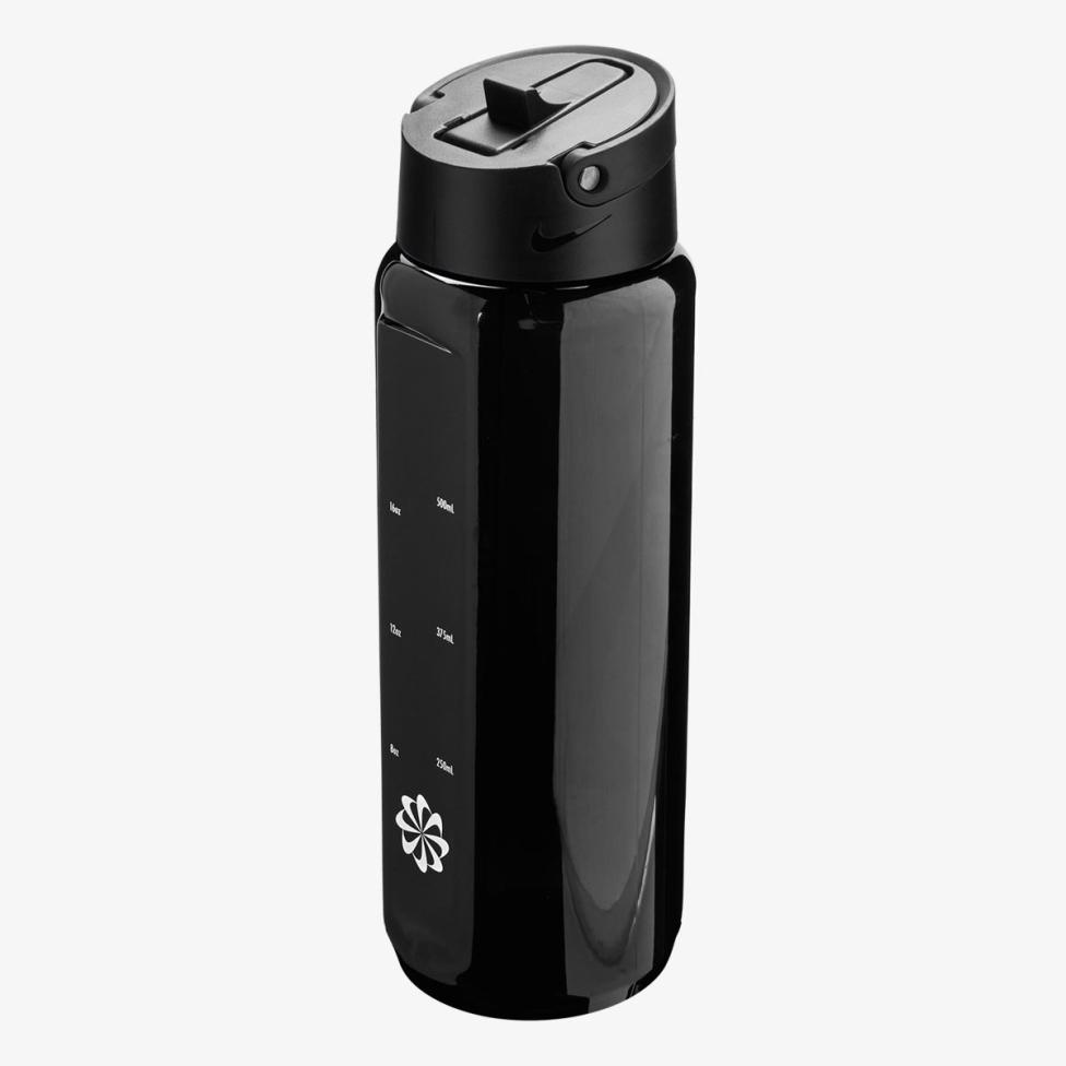 Бутылка NIKE TR RENEW RECHARGE STRAW BOTTLE 24 OZ GRAPHIC BLACK/BLACK/WHITE/WHITE 24OZ N.100.7643.044.24