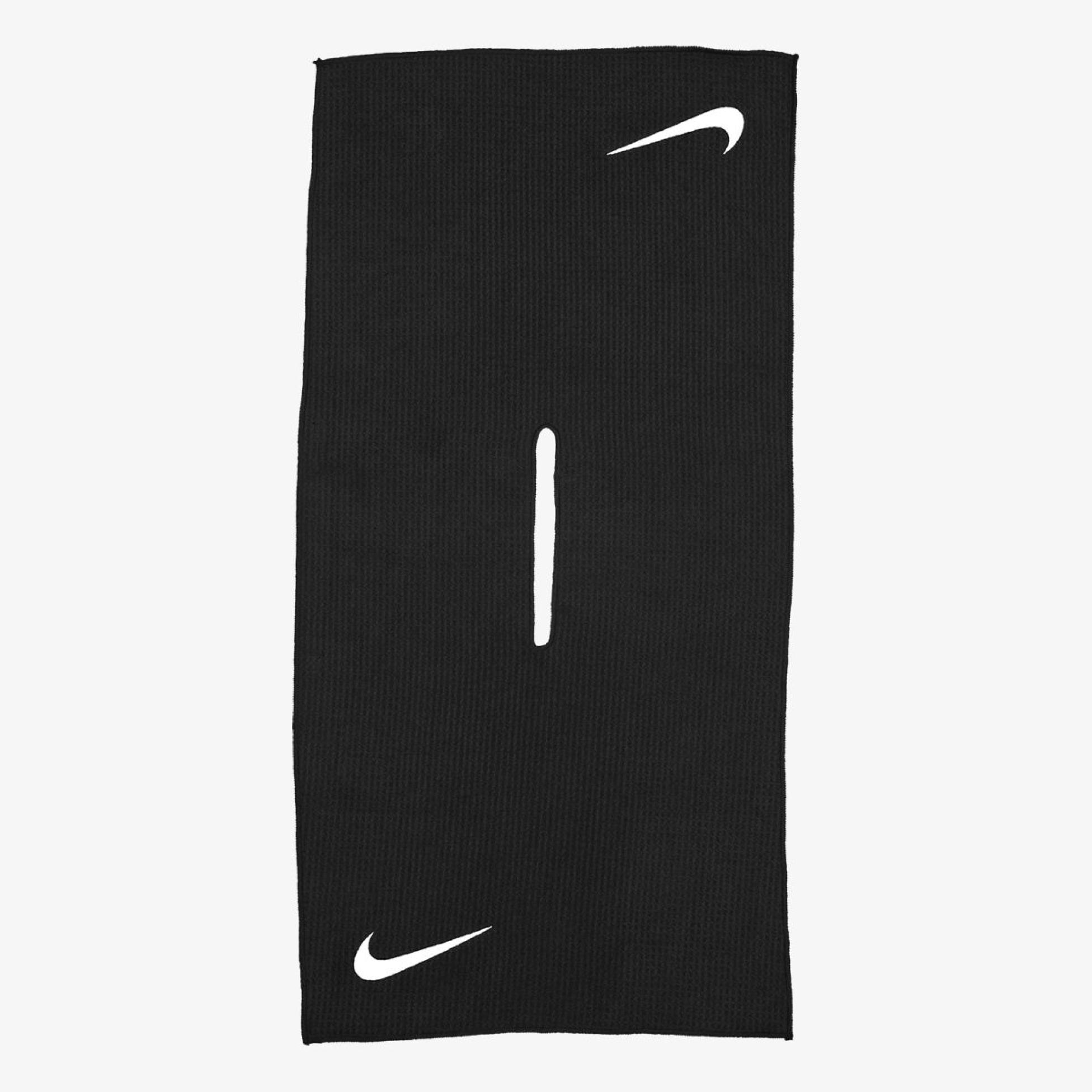 Полотенце NIKE CADDY GOLF TOWEL 2.0 BLACK/WHITE OSFM N.100.7201.010.OS
