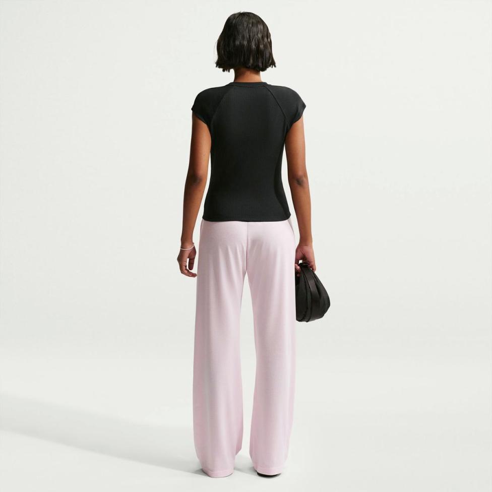 Женская футболка NIKE W NSW CHILL KNIT RIB SS TOP IF0242-010_image_5