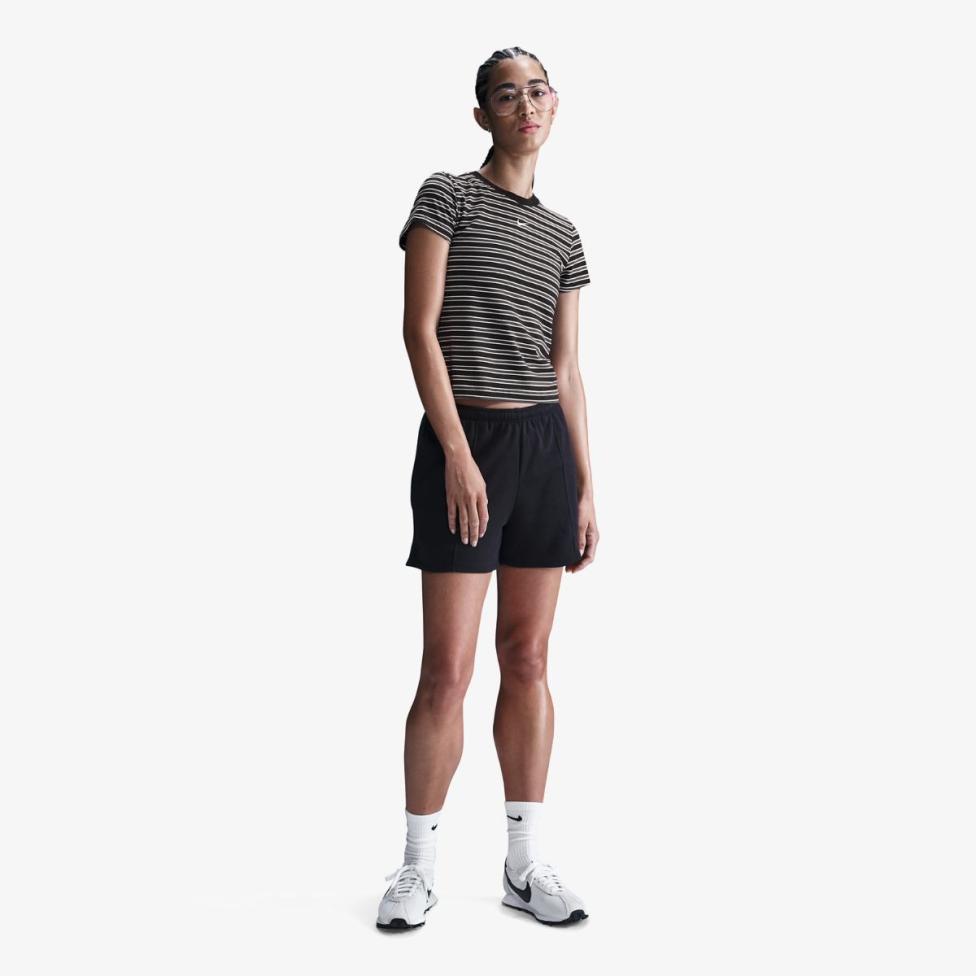 Женская футболка NIKE W NSW NK CHLL KNT TEE PNX HF9524-010_image_4