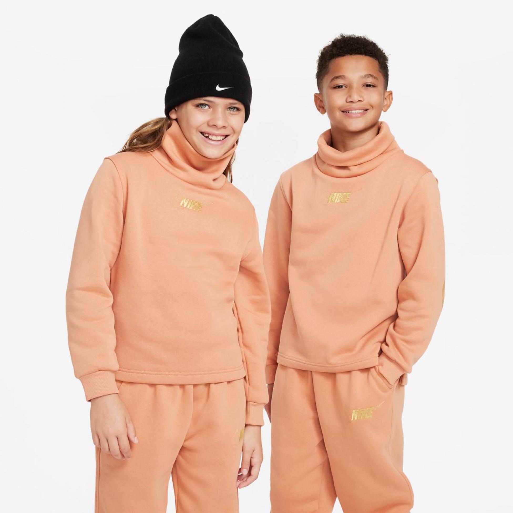 Дитячий світшот NIKE G NSW CLUB FLC FNL LS TOP SHNE FJ6160-225