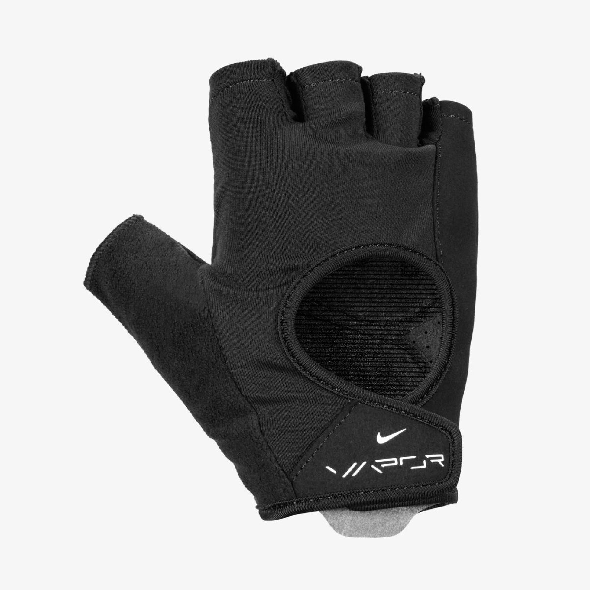 Женские перчатки для тренинга NIKE W VAPOR ELITE FTG BLACK/BLACK/WHITE L N.101.0673.091.LG