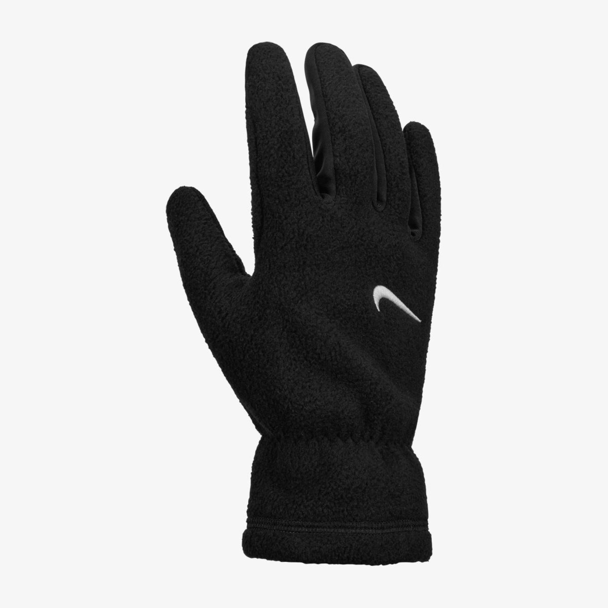 Женские перчатки NIKE W ONE THERMA-FIT FLEECE TG BLACK/WHITE M N.101.0529.010.MD