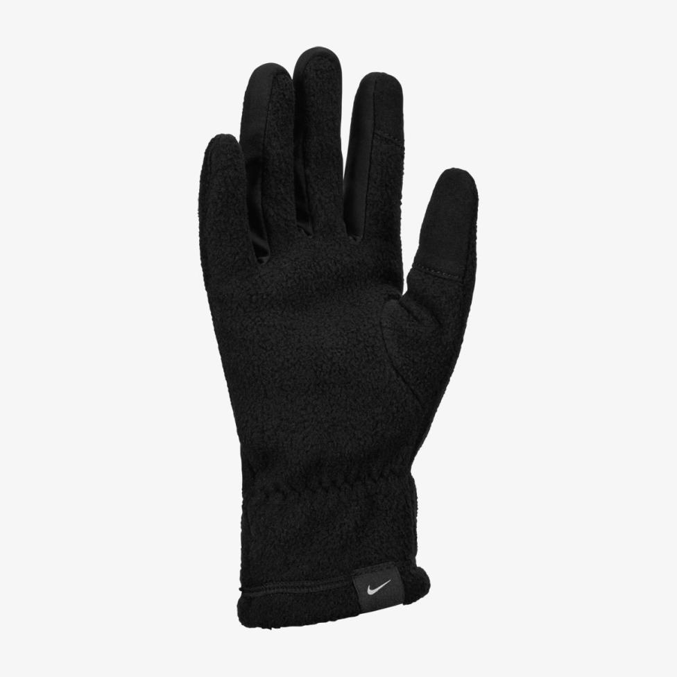 Женские перчатки NIKE W ONE THERMA-FIT FLEECE TG BLACK/WHITE M N.101.0529.010.MD
