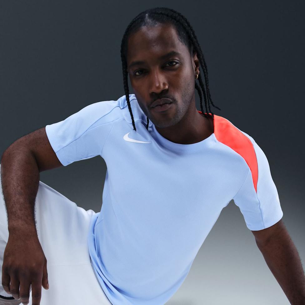 Мужская футболка NIKE M NK DF STRK TOP SS T90 HV6400-425_image_3