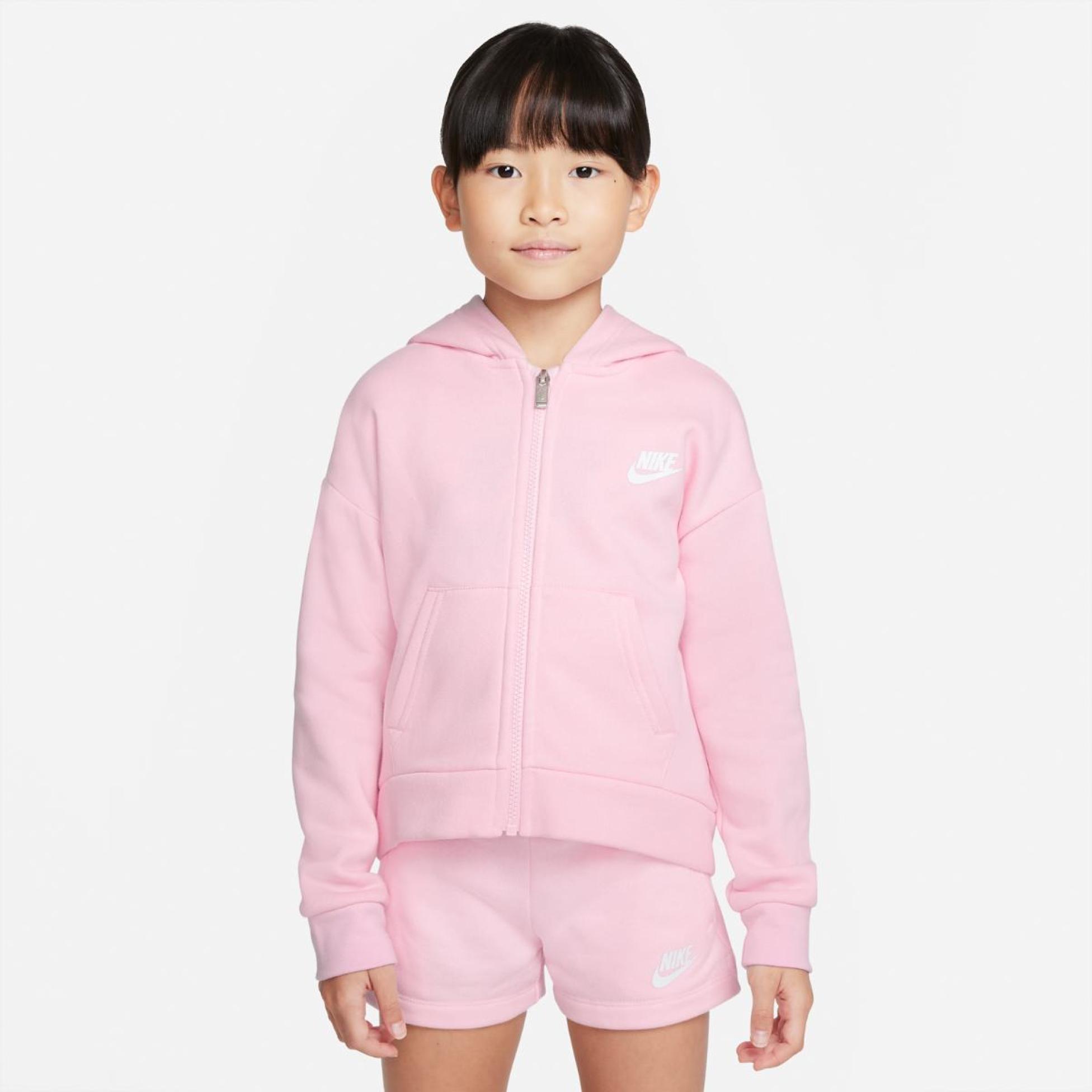 Дитяче худі NIKE NKG CLUB FLEECE HIGH LOW FZ HD 36I254-A9Y