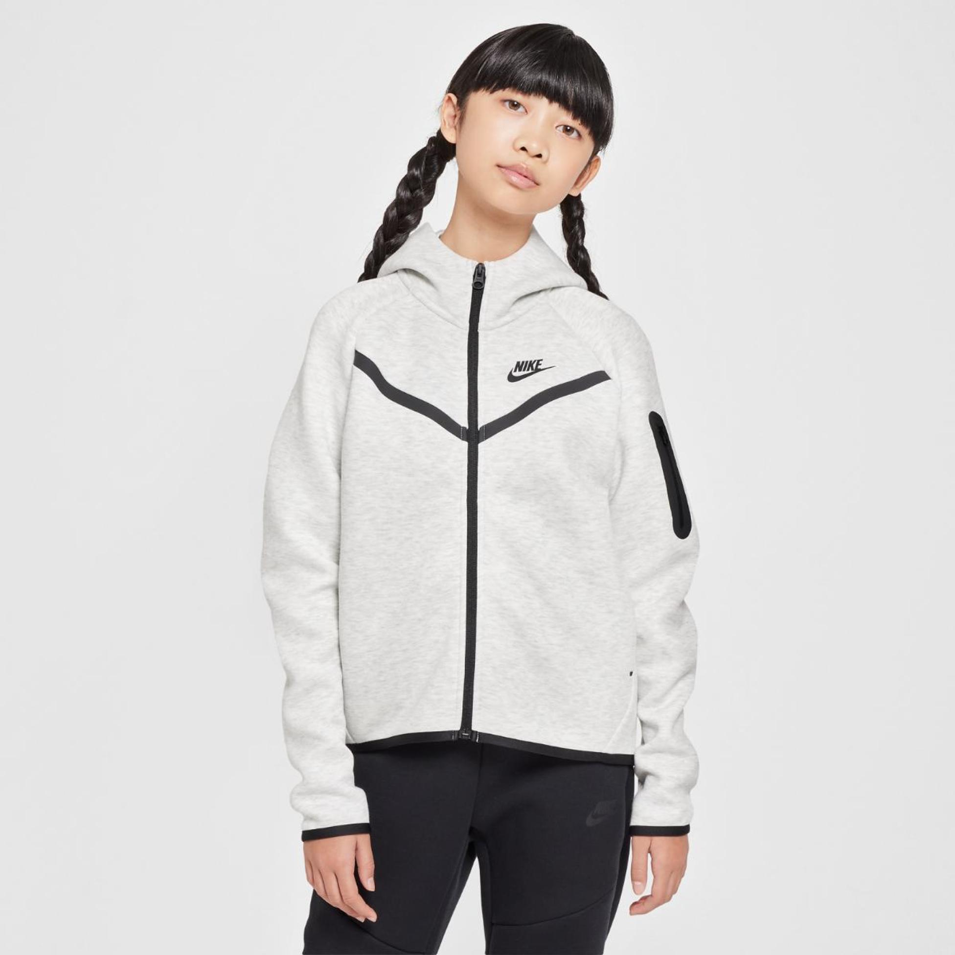 Дитяче худі NIKE G NSW TCH FLC HD FZ LS - PD HV8695-013